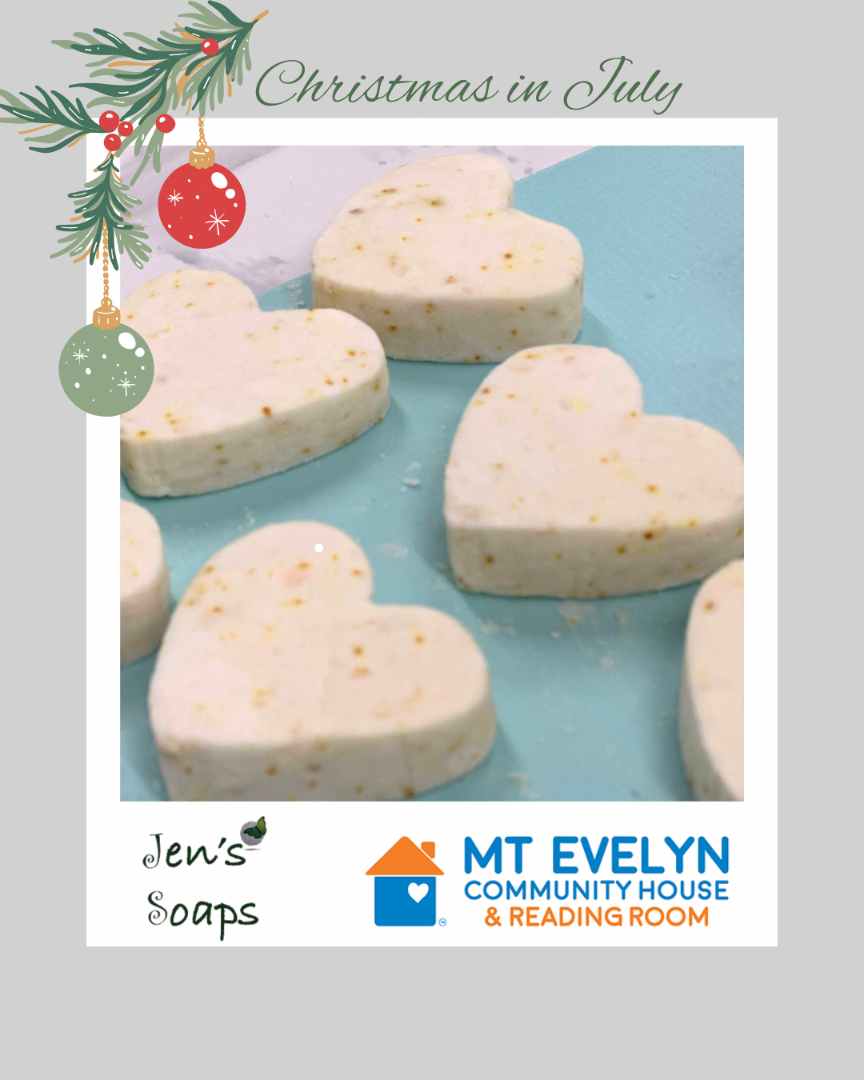 Soap Making with Jen's Soaps - Christmas in July.
